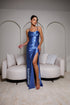 VESTIDO COM BABADO SEREIA PETRA FINA